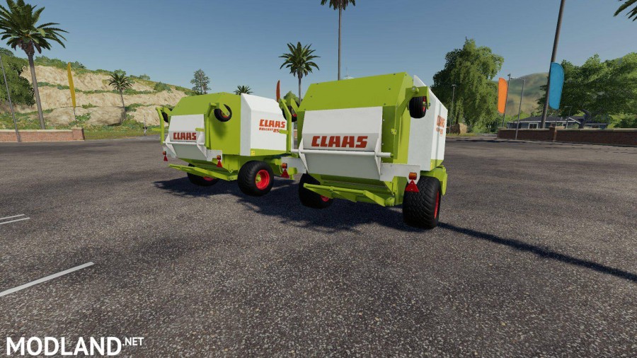 Claas Rollant 250 and 250 RotoCut