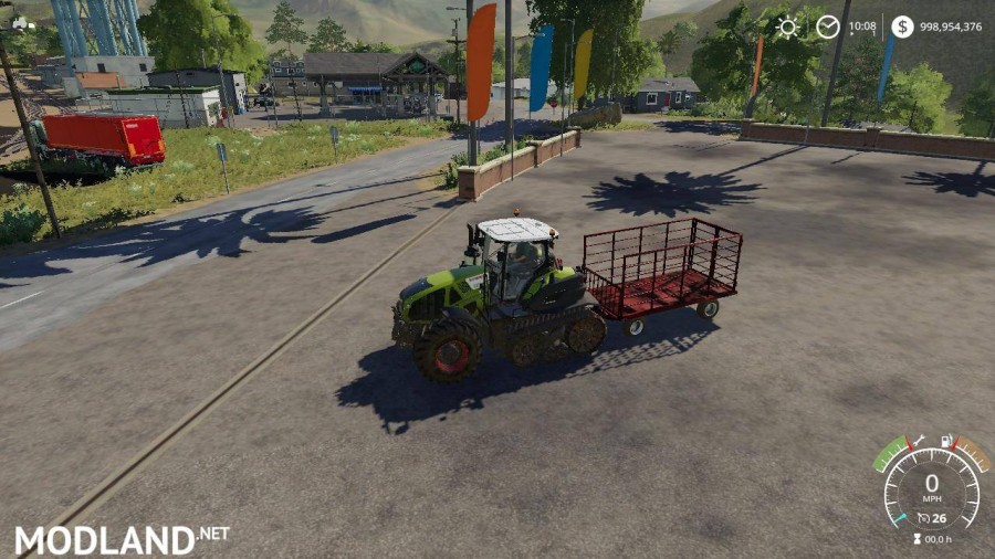 Classic bale wagon