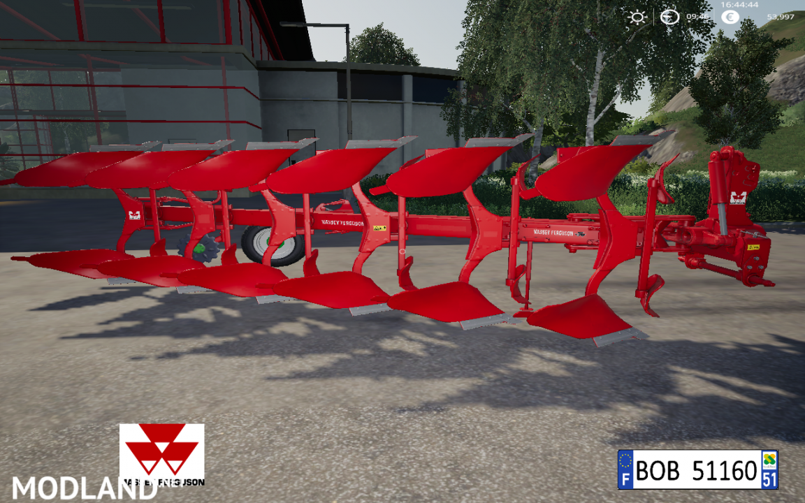 CHARRUE MASSEY FERGUSON BY BOB51160