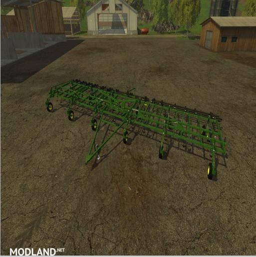 John Deere 3 Section Cultivator