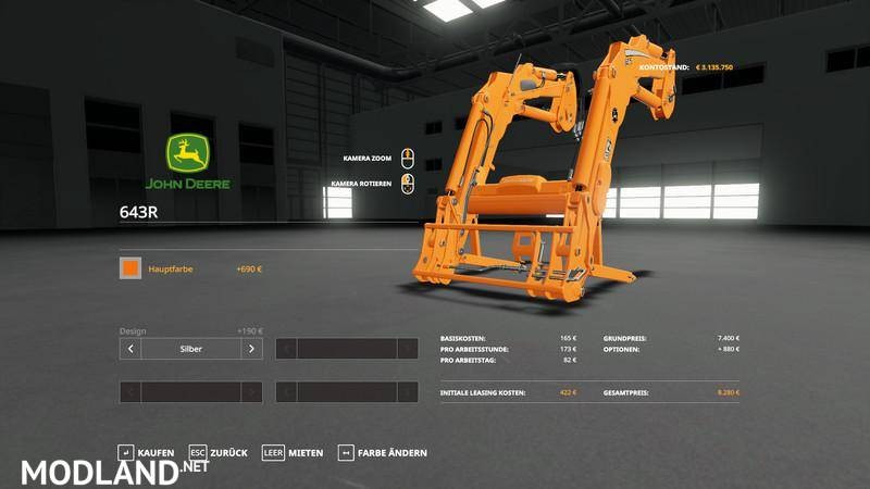 John Deere 643R