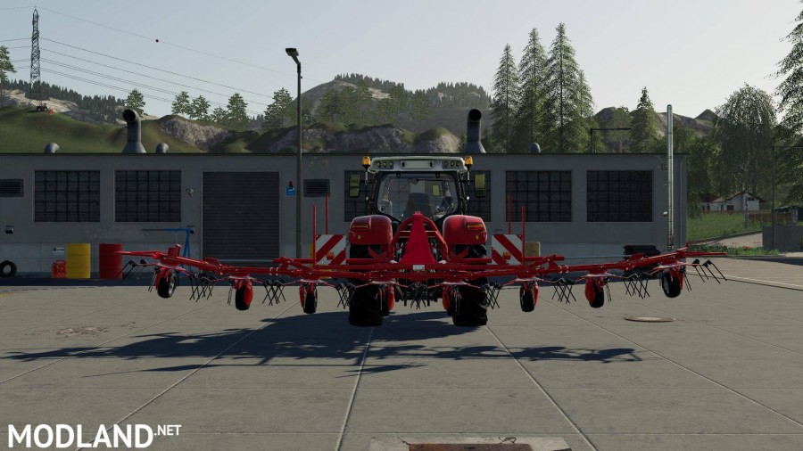 Kuhn GF8702 with ground adaptation