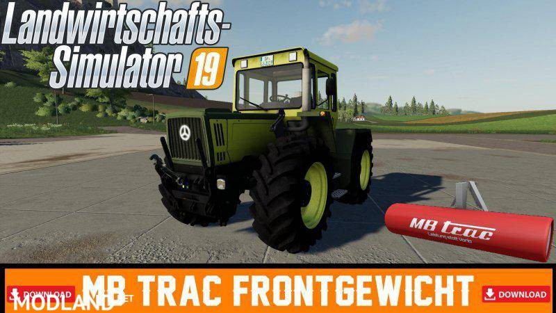 MB Trac Frontgewicht