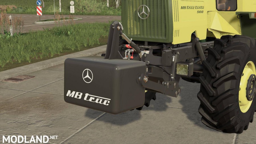 MB Trac Gewichte