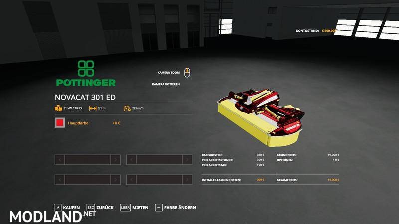 Pottinger NovaCat 301