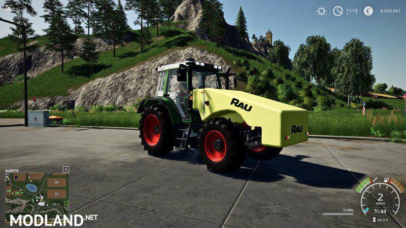 Rau Fronttank 2200 Liter