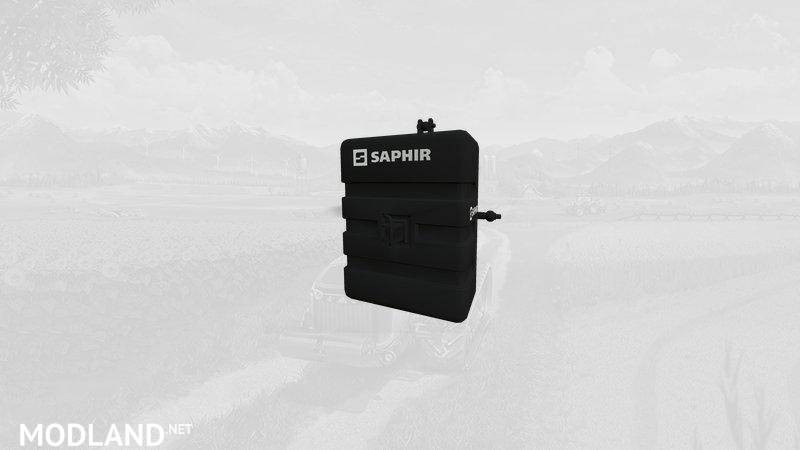SAPHIR 800 KG GEWICHT