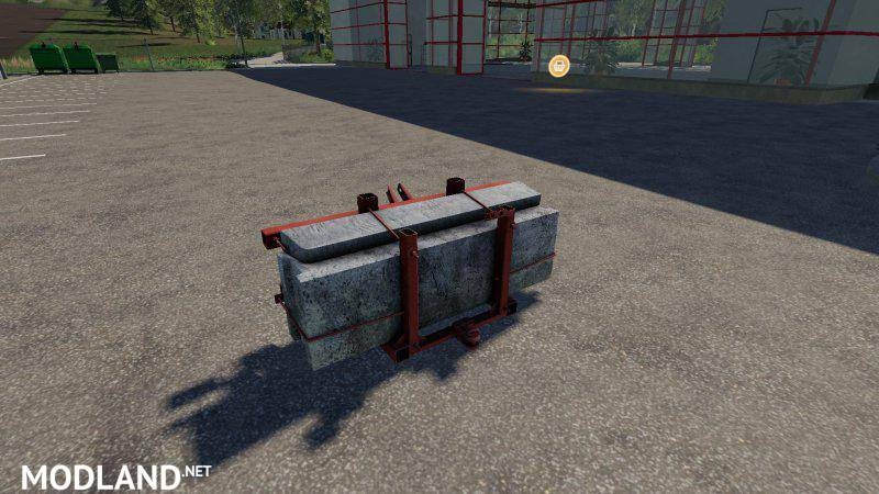 Self-made counterweight