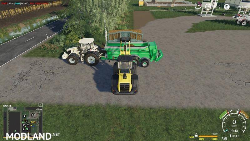 Silage Fork Multicolor
