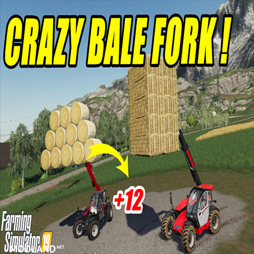 AutoLoad Round and Square Bale Fork