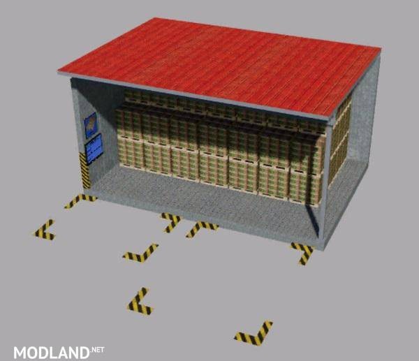 Warehouse for pallets Multimap2019