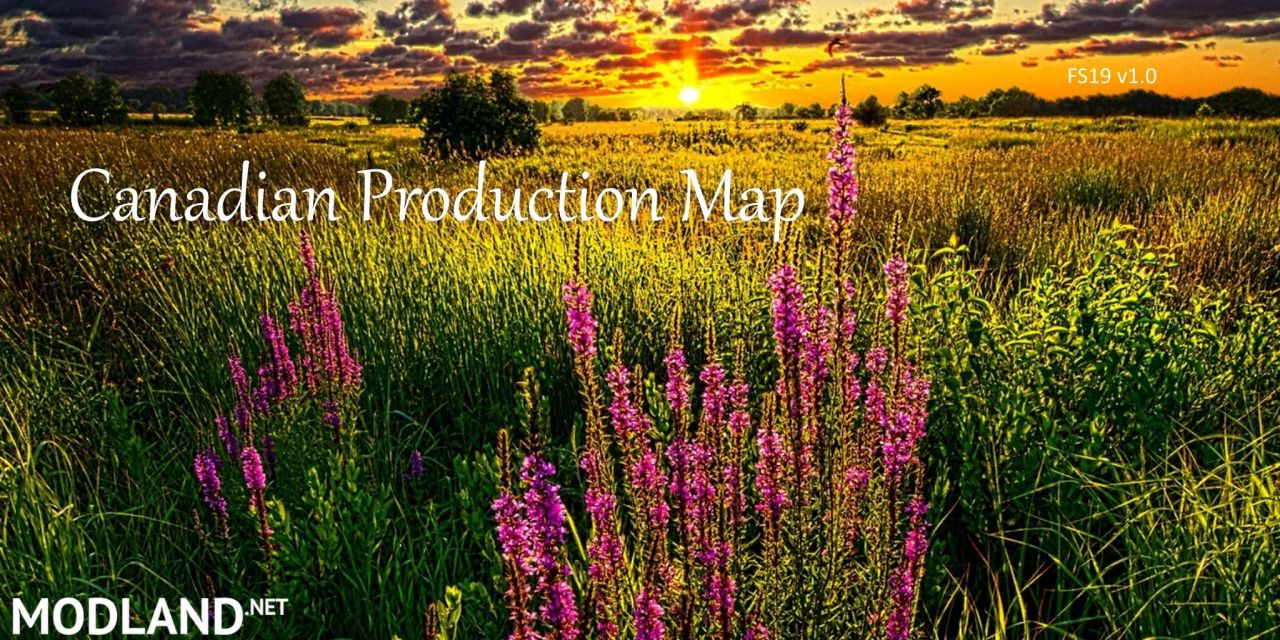 Canadian Production 19 Map