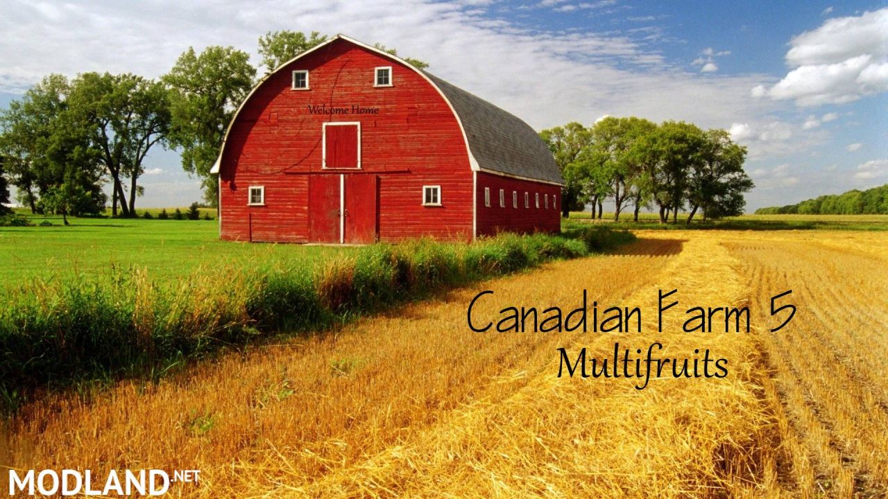 Canadian Farm Map 5 Multifruits, seasons