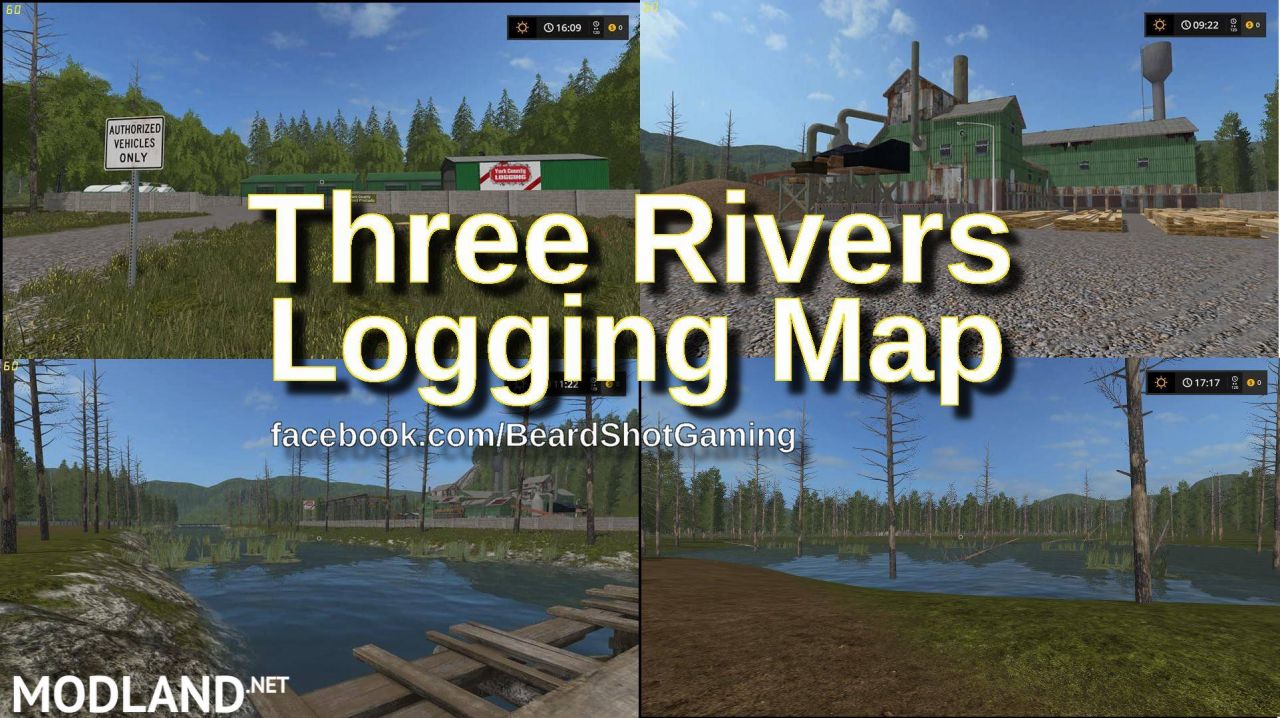 Three Rivers Logging Map