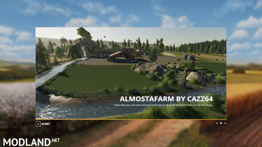 Almosta Farm Map
