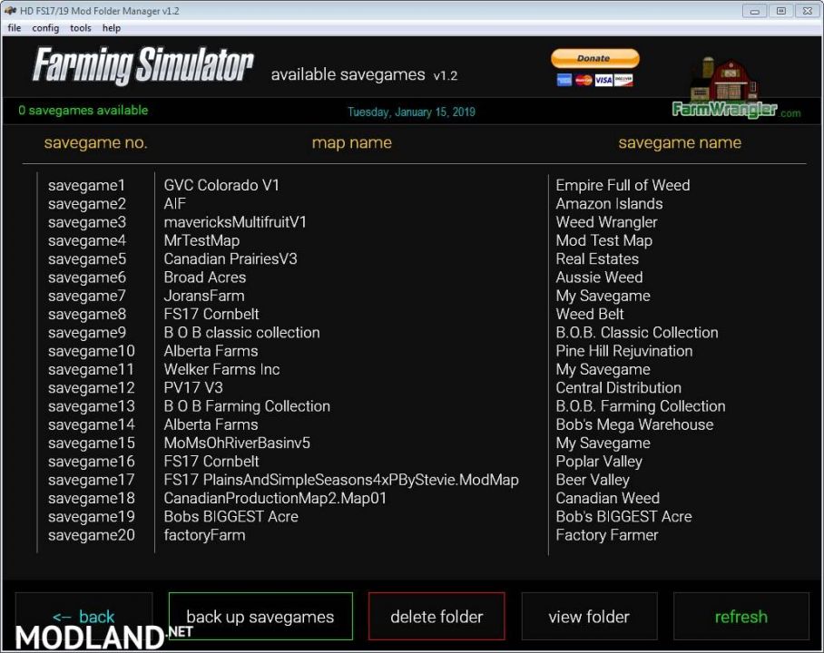 Farming Simulator Mod Folder Manager