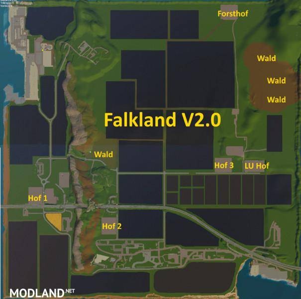 Falkland Map