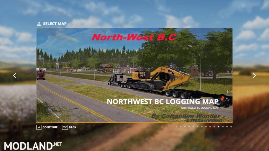 Ferda Logging Northwest BC Logging map