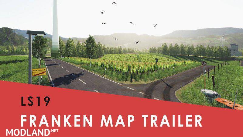 Franken map