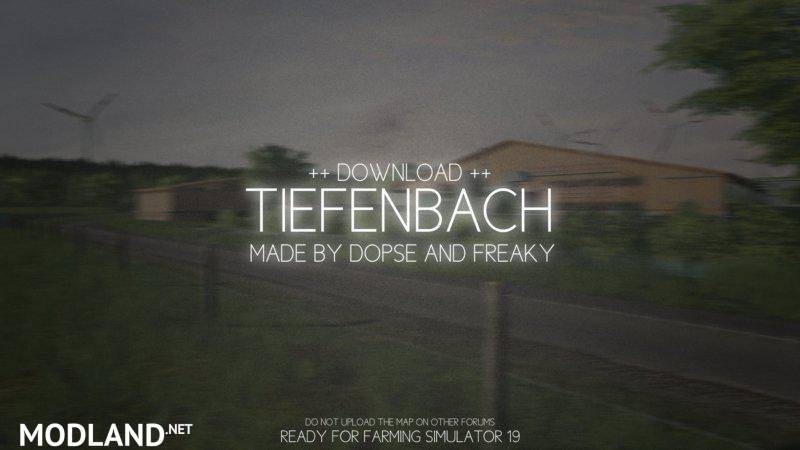 Tiefenbach Map