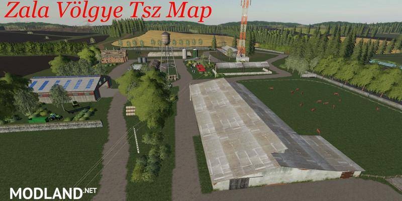 Zala Volgye Tsz Map