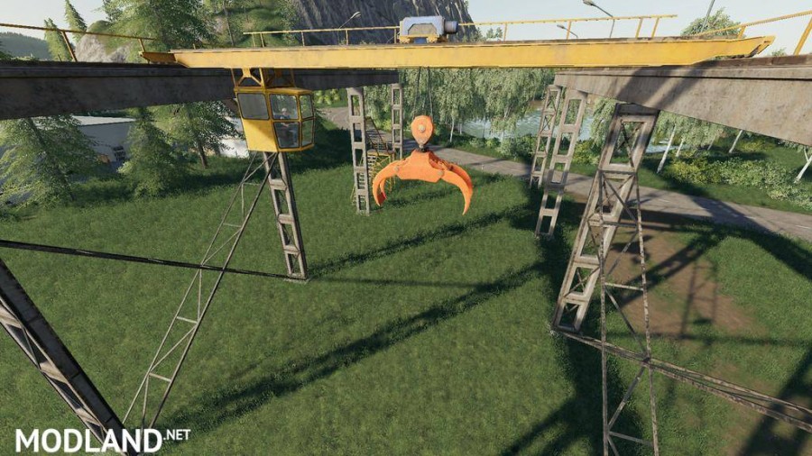 Crane building
