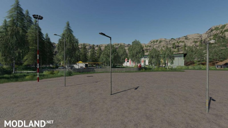 Floodlight And Streelights Set
