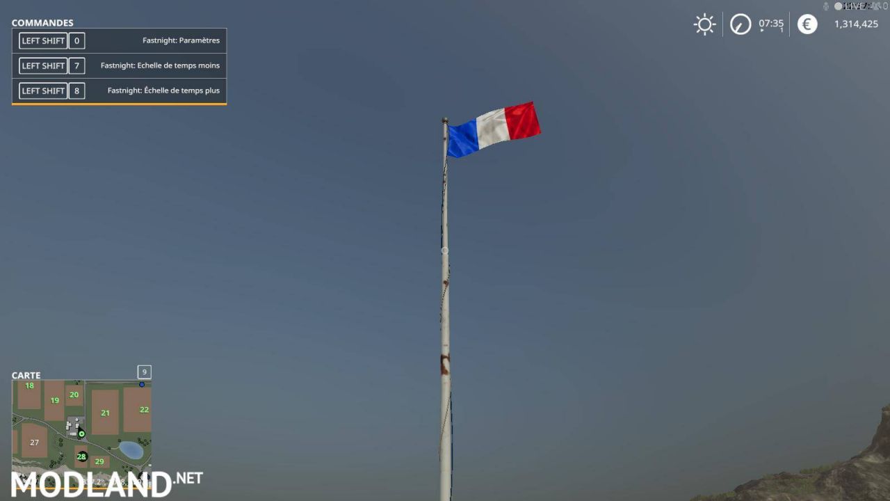 French flag + sound
