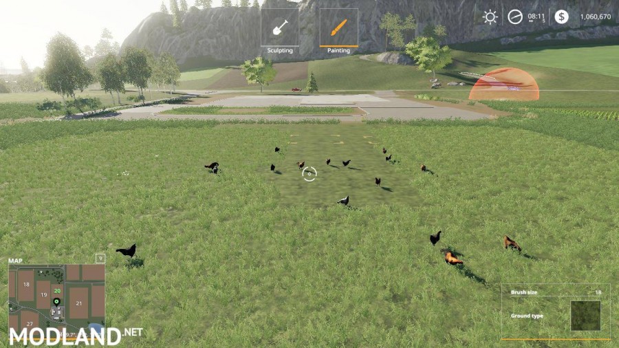 FS19 Free Range Chickens