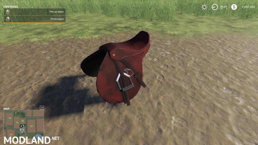 FS19 Saddle Pickupable beta