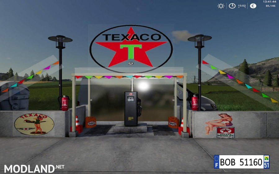 FS19 Station Texaco BY BOB51160
