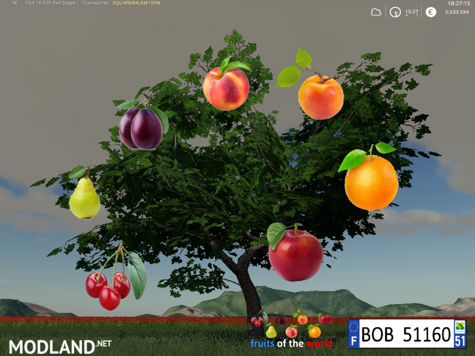 FS19 Fruits Trees By BOB51160 1.0