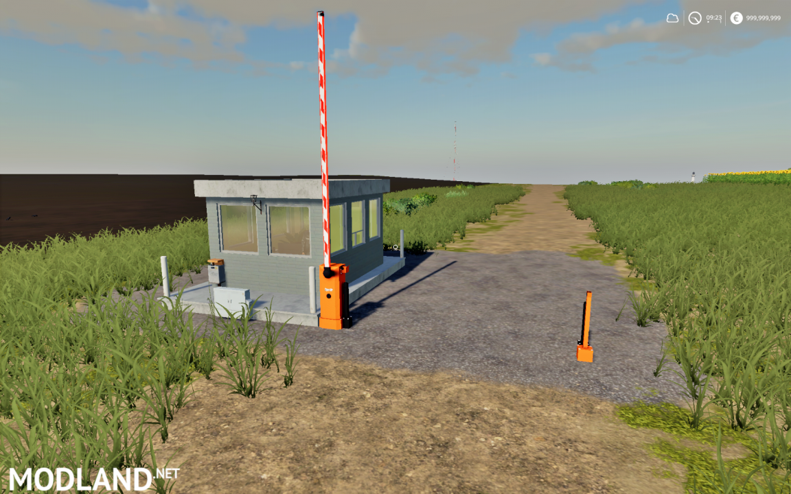 FS 19 Security Booth With Barrier