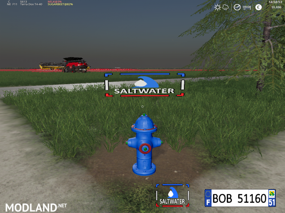 FS19 hydrant Salt Water by BOB51160