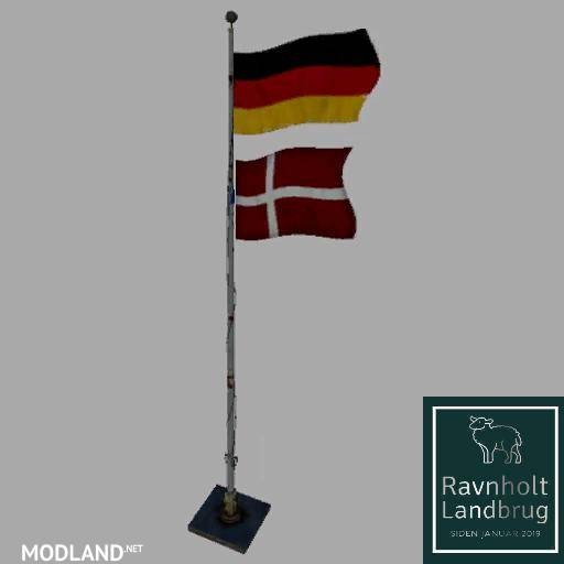 GERMANY OVER DENMARK FLAG BETA