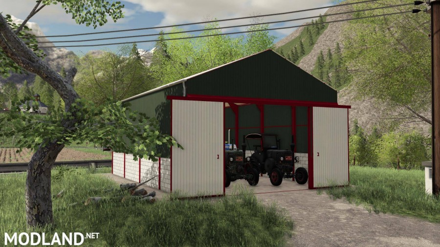 Petit hangar de rangement