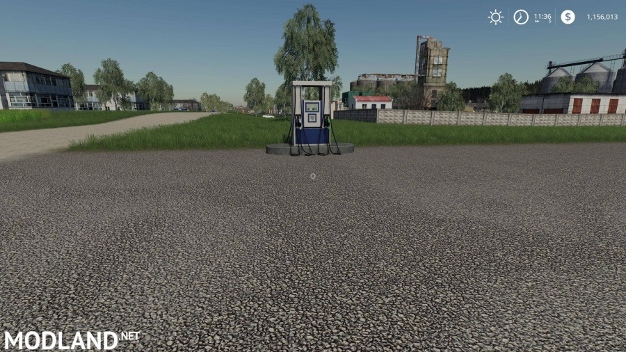 Placeable Gas Station