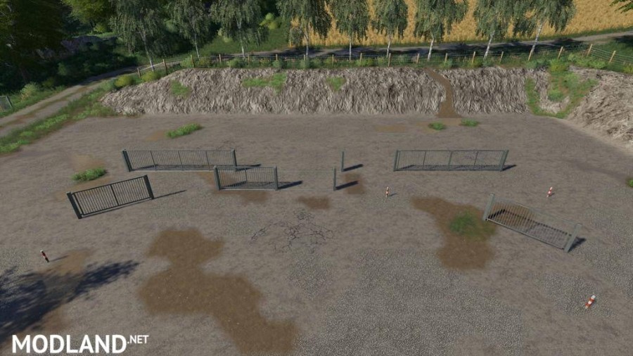 Placeable Metal Gates And Fences