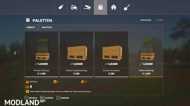 Seedling pallet 200