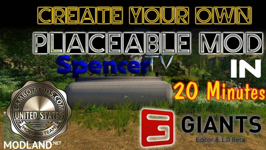 SpencerTV Placeable Sign -  tutorial included