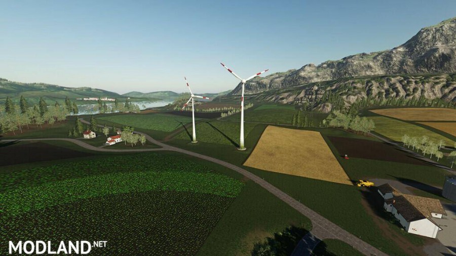 Wind Turbine Large And Small