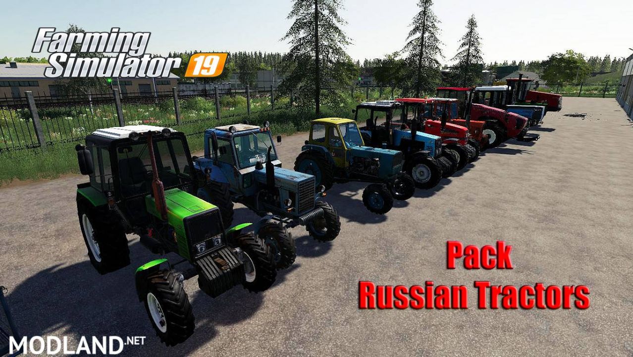 Pack Russian Tractors