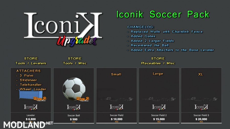 Iconik Soccer Pack