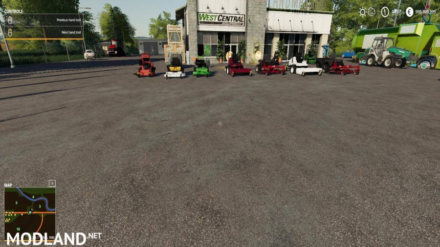 Mower pack