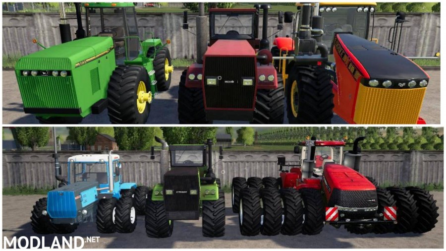 Pack POWERFUL TRACTORS