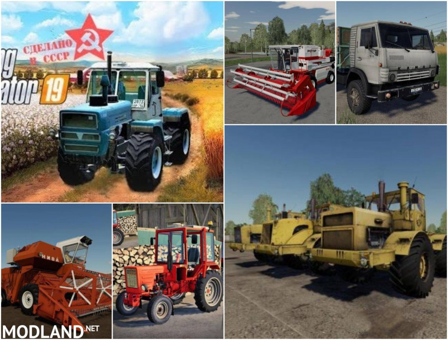 Russian Old School Farming Mods
