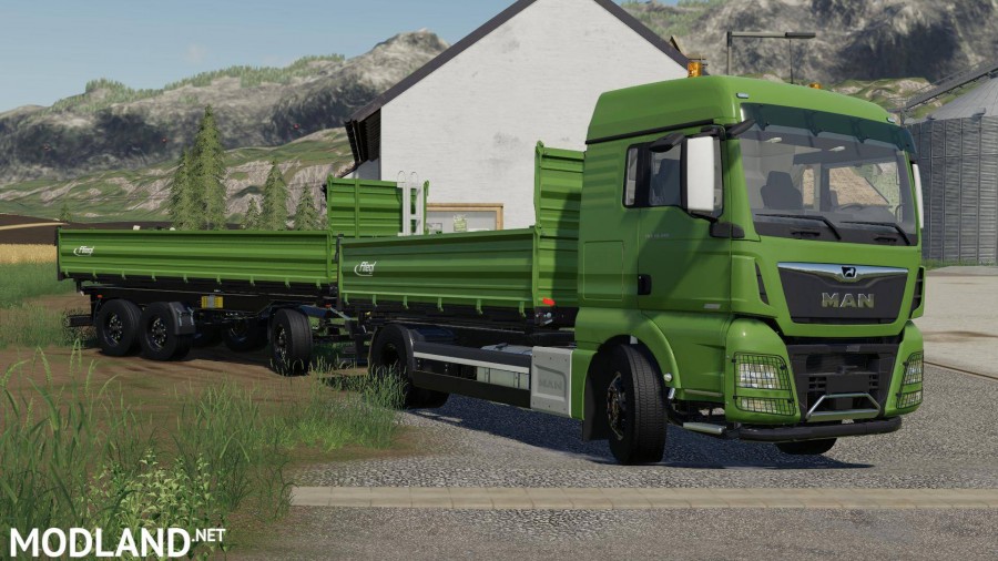 Transporte de Fliegl Pack