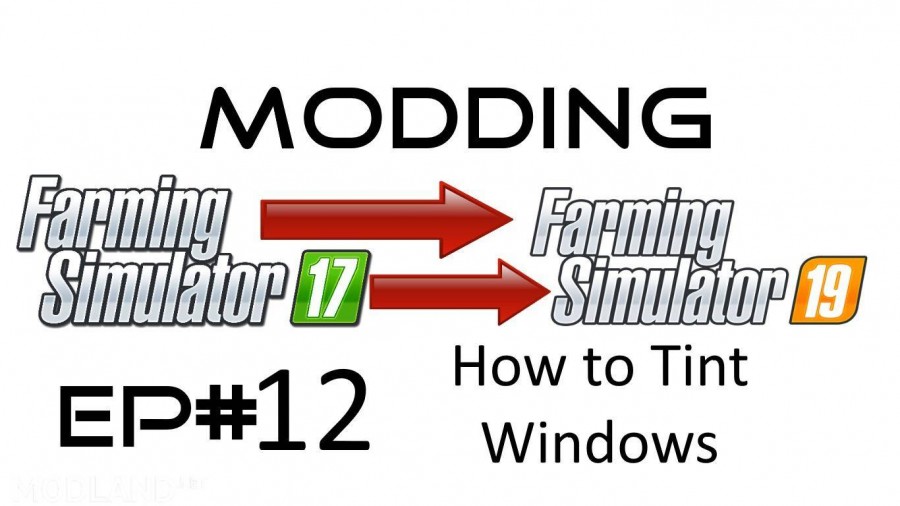 How to tint Windows - texture pack