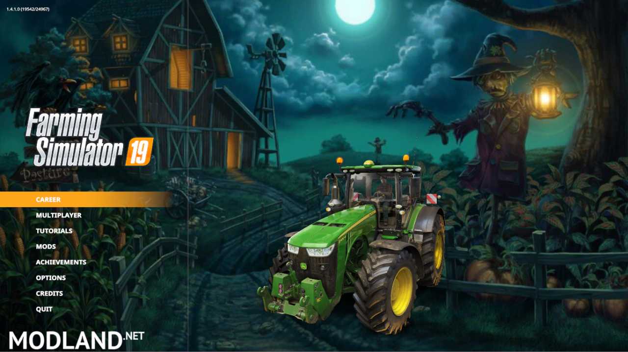 FS 19 HALLOWEEN 2019 MENU BACKGROUND BY CROWERCZ