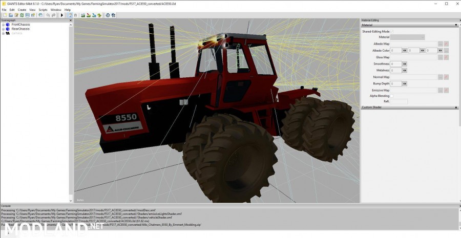 Allis Chalmers 8550